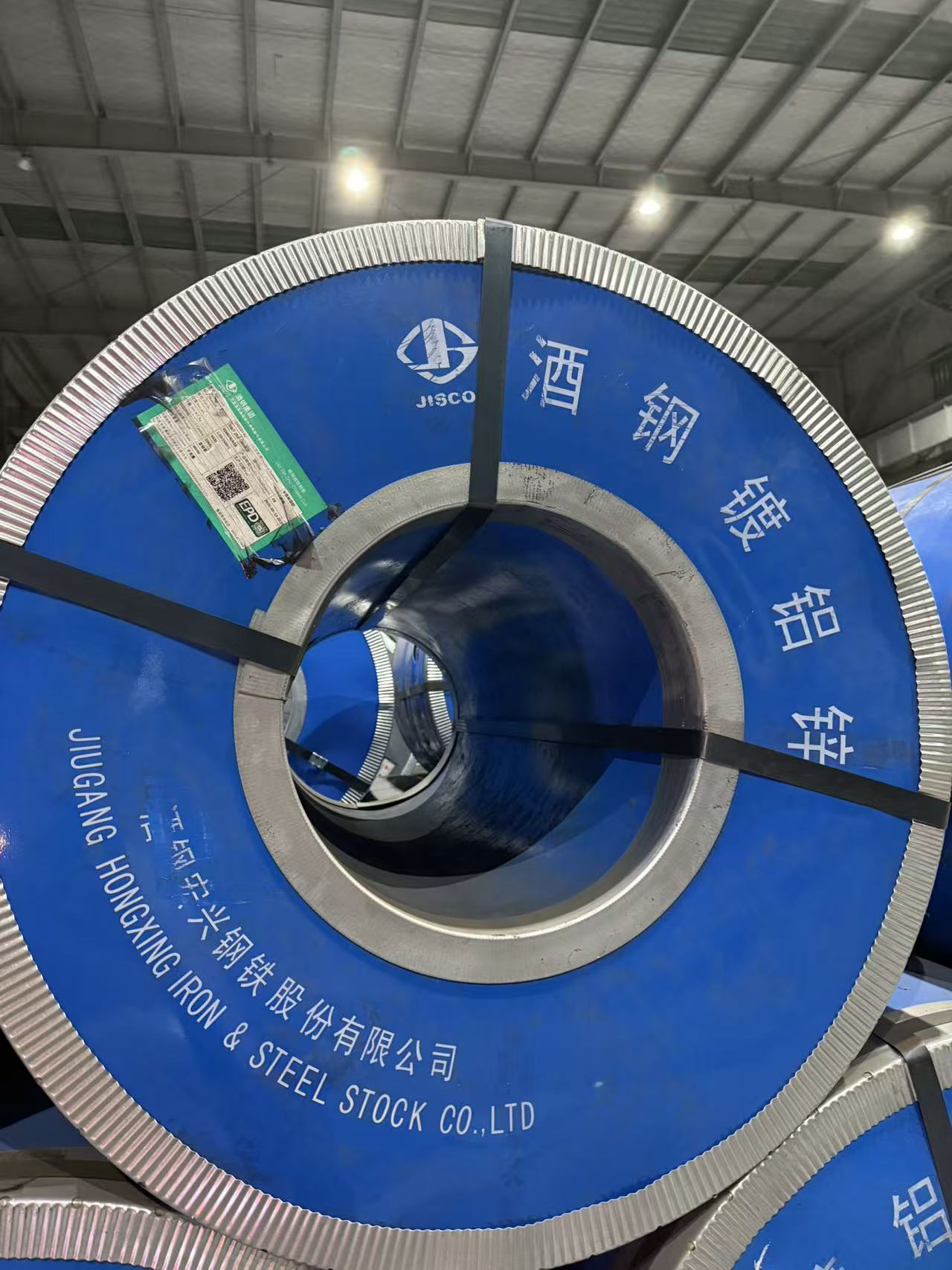 酒鋼鍍鋁鋅鋼卷實拍