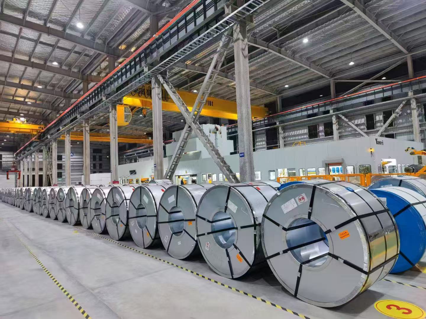 寶鋼湛江熱鍍鋅鋁鎂鋼帶